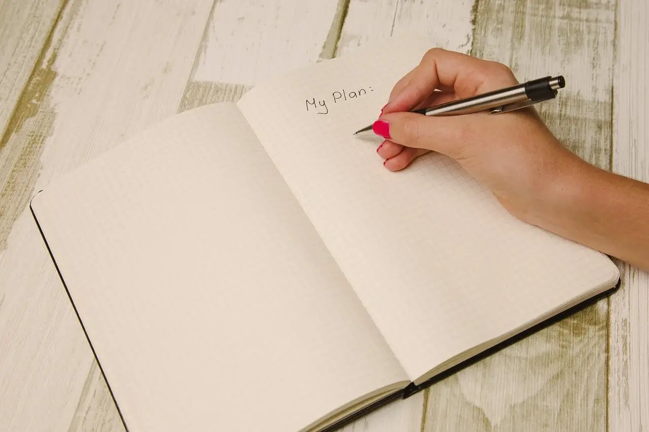 Manifestation journal as a self-love gift.