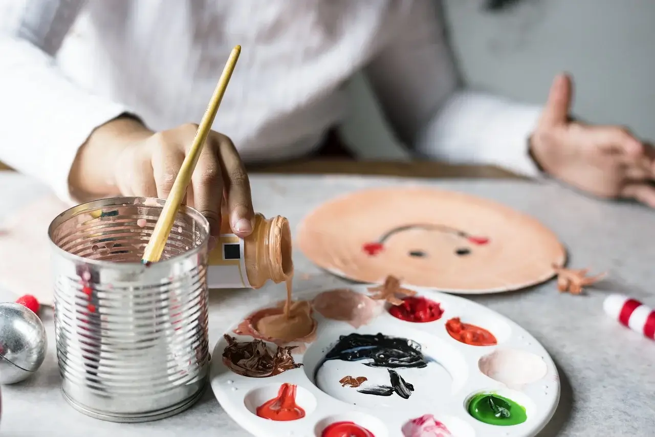 Painting kit for adults as a self-love gift to yourself.