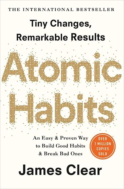 Atomic Habits book for self-growth.