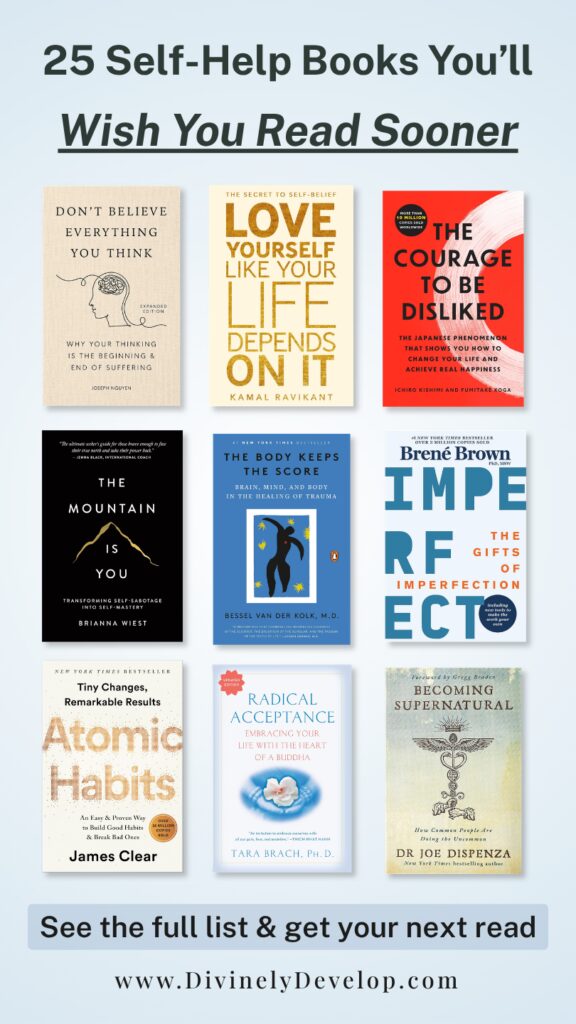 25 Best Self-Help Books You'll Wish You Read Sooner.